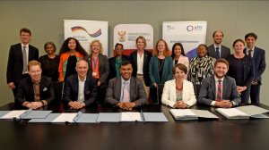 At the signing of €300-million in concessional loan financing