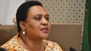 Speaker of National Assembly Thoko Didiza