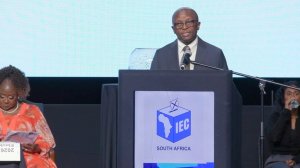 IEC chairperson Mosotho Moepya
