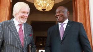 Leo Brent Bozell III and Cyril Ramaphosa