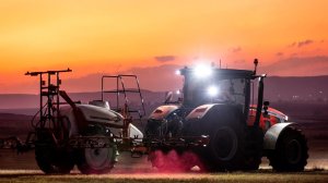 A tractor
